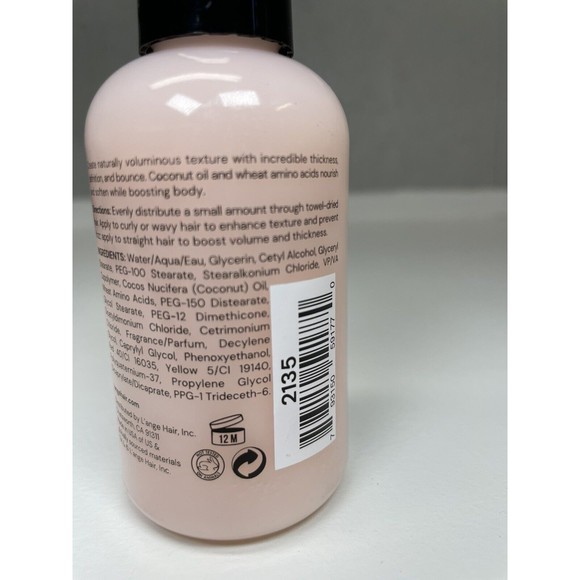 L'ange Selecte Thick It Cream 4 fl oz Lange, Volume, Texture, NEW Factory Sealed - Picture 4 of 6